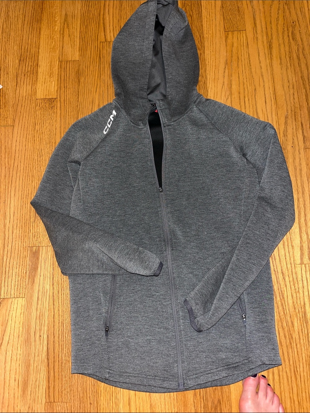 CCM zippered sweatshirt